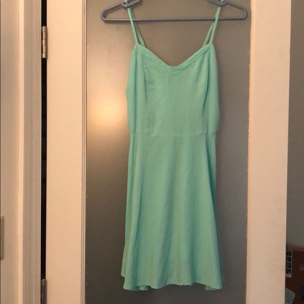 Aeropostale spaghetti strap mint colored dress